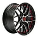 thumbnail image 1 of SET 4 LLANTAS 15x7 4X100/4X114 Et35 HURRACAN MBM-UC-Red, 1 of 1