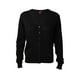 thumbnail image 1 of Cardigan Manga Larga Mujer negro M, 1 of 2