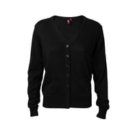 Jayson - Cardigan Manga Larga Mujer Negro L