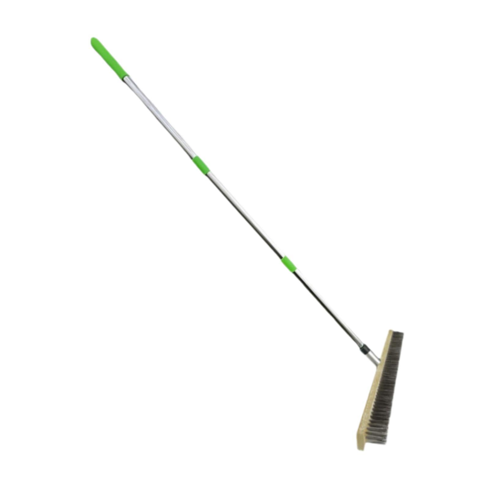Ioensy - Cepillo De Alambre De Acero Inoxidable Para Piso, Herramienta De Limpieza De Cemento Para Exteriores, Piso De Concreto, Cabezal De Cepillo De 50 Cm