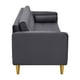 thumbnail image 5 of Sofa Retro 3cg Felpa 01 Gris, 5 of 6