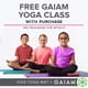 thumbnail image 4 of Esterilla de yoga Gaiam Kids 152 x 61 cm, 3 mm, no tóxica, Twinkle Toes, 4 of 5