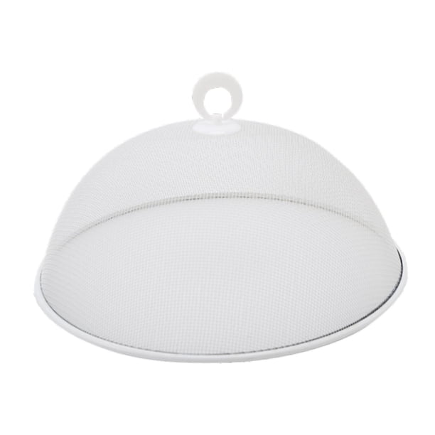 Cubierta de plato Cubierta de plato Red de protección reutilizable para mesa de comedor Carpa de comida Sombrilla Tapa de comida para reuniones Platos 30 centímetros