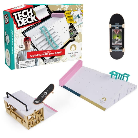 Playset Tech Deck Juegos Olímpicos París 2024 Shane O'Neill