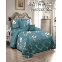 Genérico - Sabana Con Cubrecama 2 Plazas