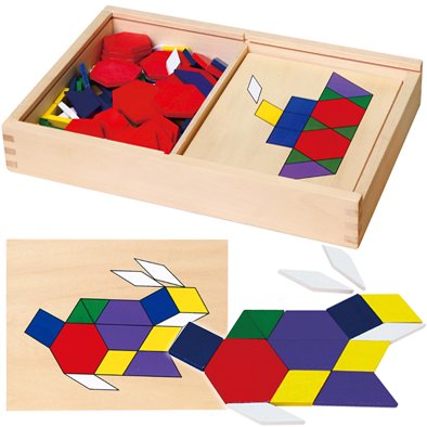Mosaico y Tangram 120 Piezas VIGA