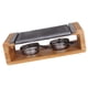 thumbnail image 2 of Parrilla de roca Wswqop para bistec con soporte de madera, 2 of 5