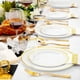 thumbnail image 2 of Platos Desechables Elegantes Fiesta 10 Personas 50 Pcs, 2 of 3