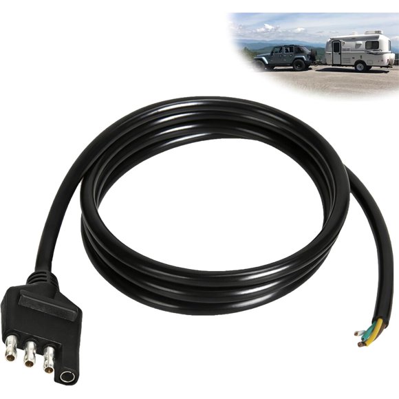 Conector de remolque ecocstm de 4 pines, 18 AWG