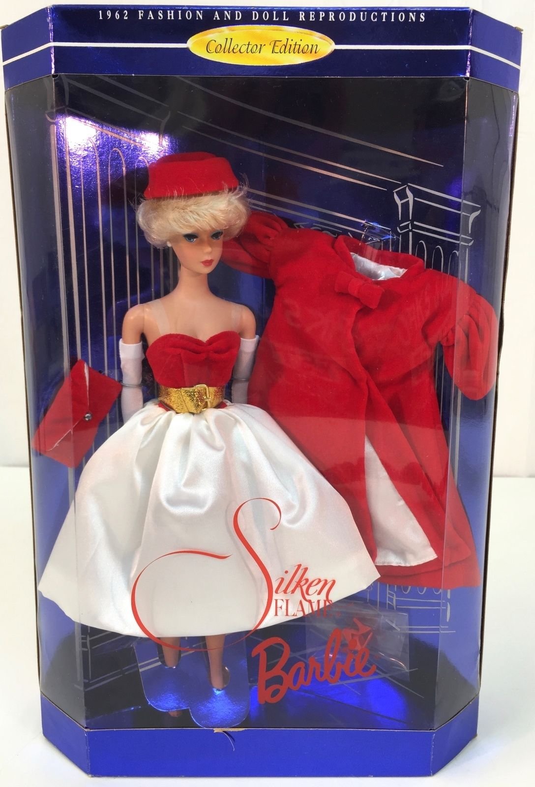 Réplica Coleccionable De Muñeca Barbie Mattel Silken Flame