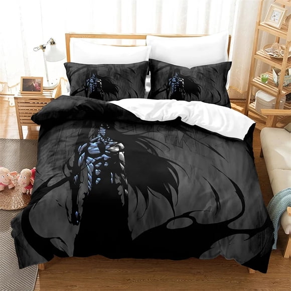 Bleach Kurosaki Ichigo Bedding Set Boys Girls Duvet Cover Pillowcase Bed Kids Adult Duvet Cover