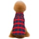 thumbnail image 1 of Ropa para perros Chaleco a cuadros de algodón para mascotas Ropa gruesa y cálida con velcro para perros, 1 of 6
