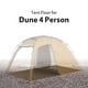 thumbnail image 3 of Suelo de tienda de campaña Naturehike Dune para 4 personas, resistente al agua, 1,36 kg, 3 of 5