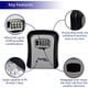 thumbnail image 4 of Caja de Seguridad para Llaves Fortis Lock con Código de 4 Dígitos Resistente a la Intemperie, 4 of 7