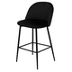 thumbnail image 1 of Piso de Bar Taburete Velvet 66cm Terciopelo Negro, 1 of 5