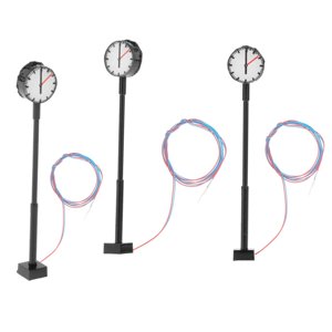 Magideal - Ferrocarril Modelo - 1/87 1:87, De Construcción, Vintage, Bombillas Blancas Cálidas, De De Arena De Iluminación, Escenas De C