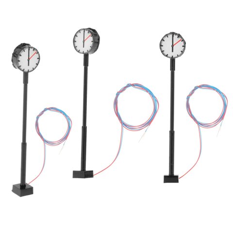 Magideal - Ferrocarril Modelo - 1/87 1:87, De Construcción, Vintage, Bombillas Blancas Cálidas, De De Arena De Iluminación, Escenas De C