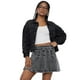 thumbnail image 1 of Falda Mujer Gris Tableada Corona, 1 of 5