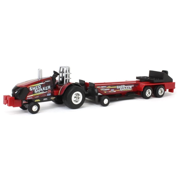 Tractor Case IH ERTL 1/64 Shed Shaker con trineo