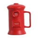 thumbnail image 3 of Taza De Cerámica Con Tapa De 500 Ml, Taza De Café Expreso Con Leche Para Regalo Familiar De Invierno, Color Rojo, 3 of 5