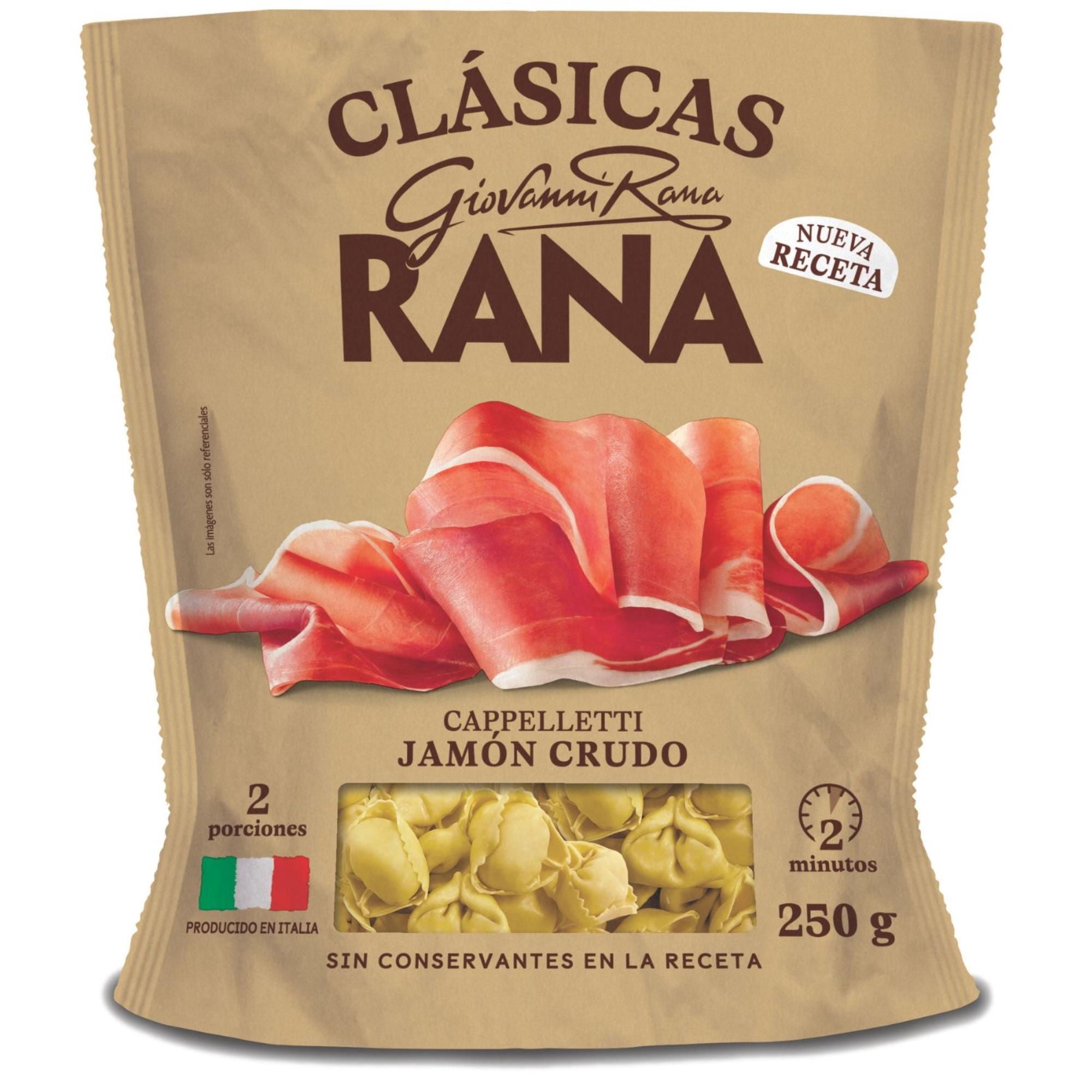 Cappelletti Jamón Crudo 250 g Rana