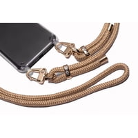 Vonik - Carcasa Transparente Con Cordón Doraado Iphone 13 Pro