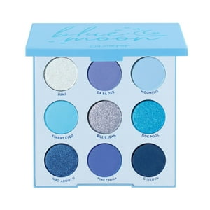 Paleta De Sombras De Ojos Colourpop Blue Moon Con 9 Tonos