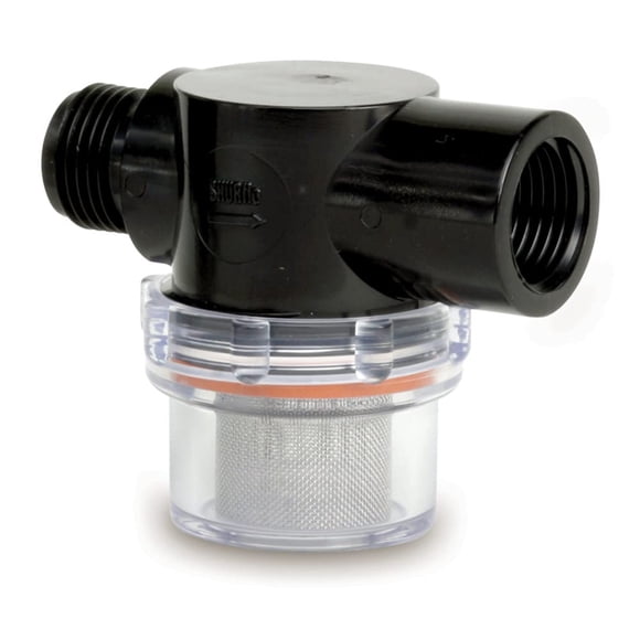 Filtro de tubos SHURFLO Twist-On 1/2 255-313 para montaje de mangueras