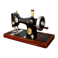 Magideal - Modelo De Máquina De Coser Vintage, Accesorio De Foto, Estatuilla Antigua De Hojalata, Adorno De Máquina De Coser Retro Para Decoración De Estante De Estilo B