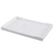 thumbnail image 1 of El hotel de melamina que sirve los platos de la bandeja taza de la torta de cristal conjunto blanco c 22x15.8cm, 1 of 3