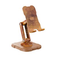 Bothyi - Soporte Para Teléfono Con Rotación De 360 Grados, Accesorio Premium Para Mesa, Hogar, Dormitorio, Madera