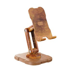 Bothyi - Soporte Para Teléfono Con Rotación De 360 Grados, Accesorio Premium Para Mesa, Hogar, Dormitorio, Madera