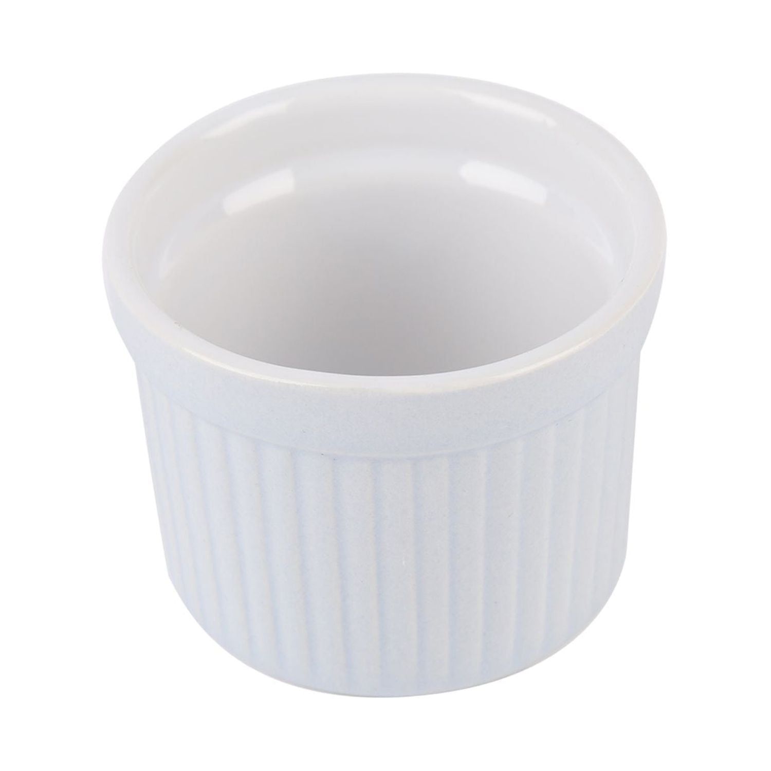 Homewell - Pocillo Loza Blanca 7.2x7.2x5.3cm