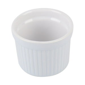 Homewell - Pocillo Loza Blanca 7.2X7.2X5.3Cm
