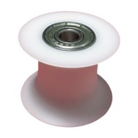 Magideal - Guía De Cable De Alambre De Polea U De La Guía De La Polea Mecánica, Equipo Práctico Rollador De Máquina De Remo De Rodamiento De Bolas De Rodamiento