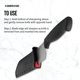 thumbnail image 5 of Cuchillo Farberware Edgekeeper Santoku de 12,7 cm con autoafilable, 5 of 8