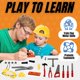 thumbnail image 5 of Juego de herramientas Liberty Imports para niños Handyman Tools, 52 piezas, con casco, 5 of 7