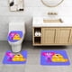 thumbnail image 2 of Juego de Alfombras de Baño Maddie + Triggs Terciopelo Coral 3 Piezas, 2 of 6