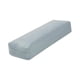 thumbnail image 3 of Bolster de Yoga Cubierta Lavable Extraíble Equipo de Yoga Almohada de Yoga con Asa de Transporte Alta Elasticidad , Gris, 3 of 5