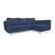 thumbnail image 2 of Seccional Bollen Chenille Tipo Lino Azul 3 Cuerpos, 2 of 3