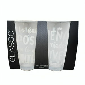 Set 2 Vasos Emotions Glasso