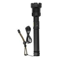 Genérico - Potente Linterna Con Zoom Led Xhp90, Power Bank 7 Modos Color De La Linterna Blanco Hielo Color De La Luz Blanco