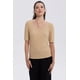 thumbnail image 1 of Polera Mujer Manga Globo Texturizada Beige, 1 of 4