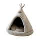 thumbnail image 1 of Nido Para Gatos Semicerrado, Suave Para Gatos O Perros Pequeños, Cama Para Gatos, Cueva Para Gatos, Gris, 1 of 5