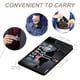 thumbnail image 4 of House of Cards Porta Pasaporte y Cartera de Viaje Premium de Cuero PU, Funda de Pasaporte Bloqueo RFID con Ranuras para Tarjetas de Crédito, Estuche para Libro de Pasaporte para Familia 10cm × 15cm, 4 of 6