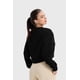 thumbnail image 3 of Polerón Mujer Crop Negro - ll, 3 of 4