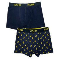 Zahr - Pack De 2 Boxers Azul Y Estampados