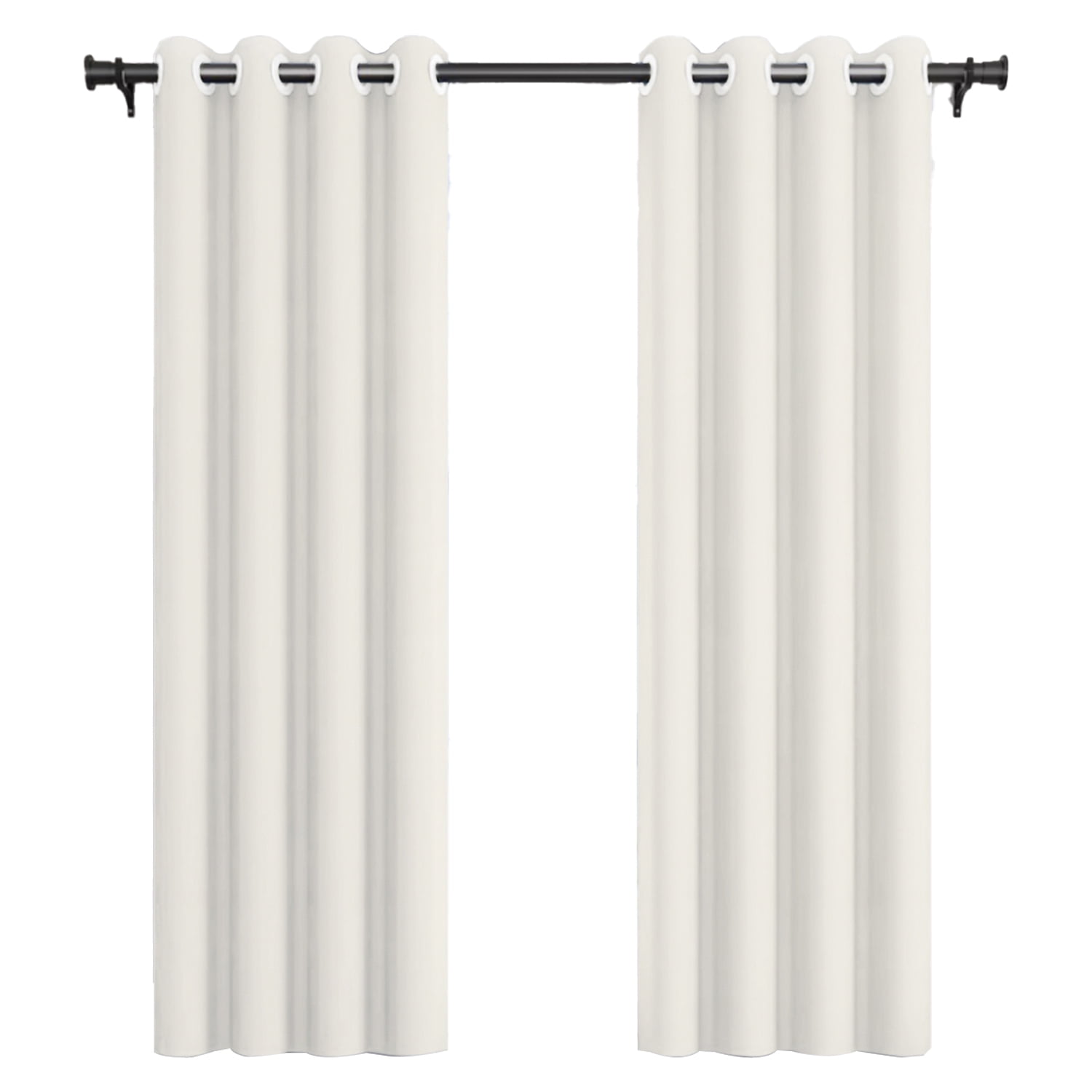 Vincenzi - Cortina De Tela Blackout Blanca 140x220