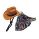 thumbnail image 3 of Disfraz De Vaquero De Mascota Sombrero De Vaquero Y Photo De Photo De Photo Cosplay Para Mascota Gato Dog Azul Marino, 3 of 5