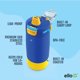 thumbnail image 2 of Botella de agua Ello Kids Colby de acero inoxidable, 350 ml, azul, 2 of 8